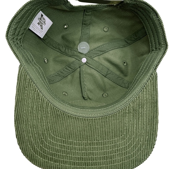 NWT Pabst Blue Ribbon Corduroy Snapback Hat - Picture 9 of 13